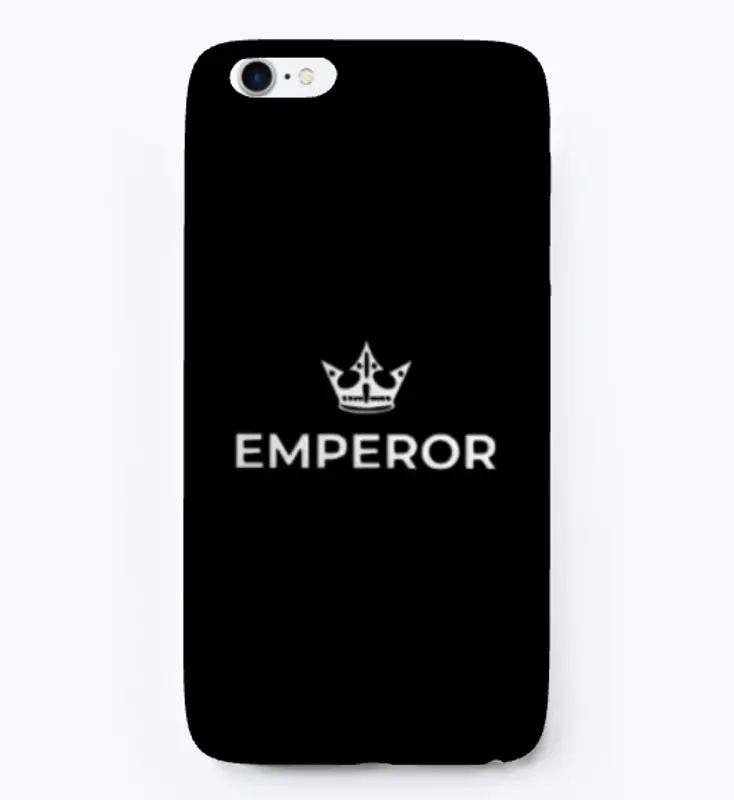 EMPEROR IPHONE CASE (black)